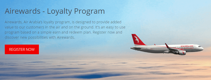 Rewards with flying with Air Arabia