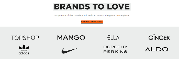 Your favorite brands
