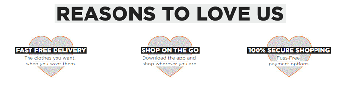 Reasons to shop at Namshi