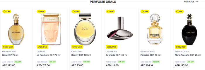 Perfume available at Noon