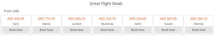 Flight deals at Rehlat