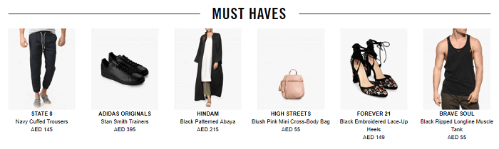Your must-haves