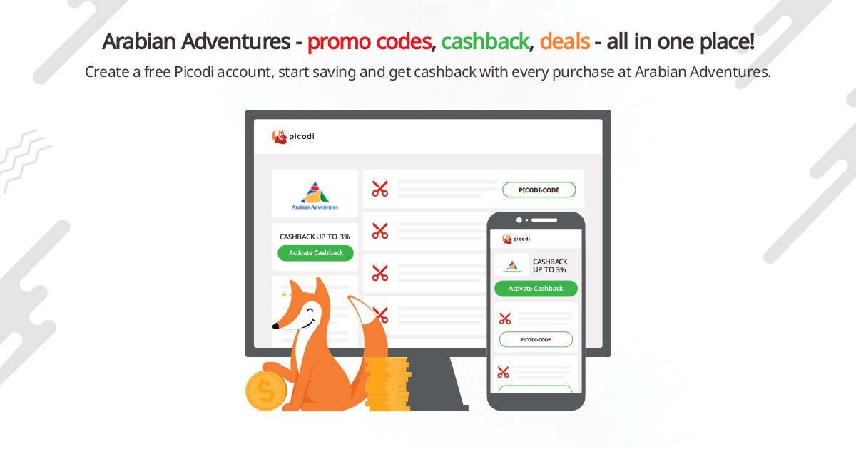 Arabian Adventures promo code January 2024 Picodi UAE