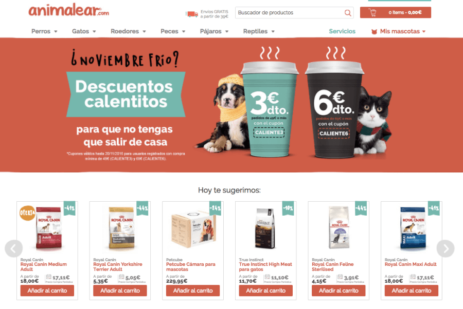 foto de pagina de inicio Animalear pagina de inicio animalear