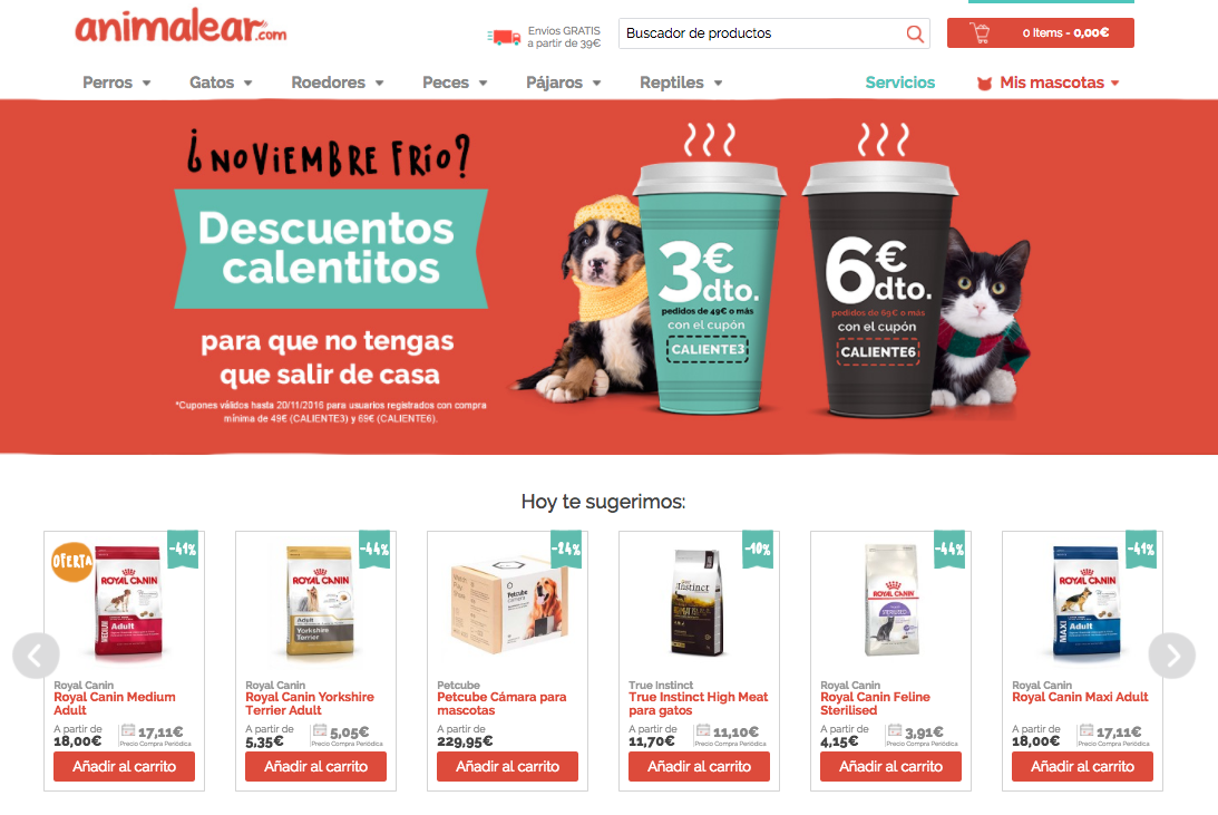 foto de pagina de inicio Animalear pagina de inicio animalear