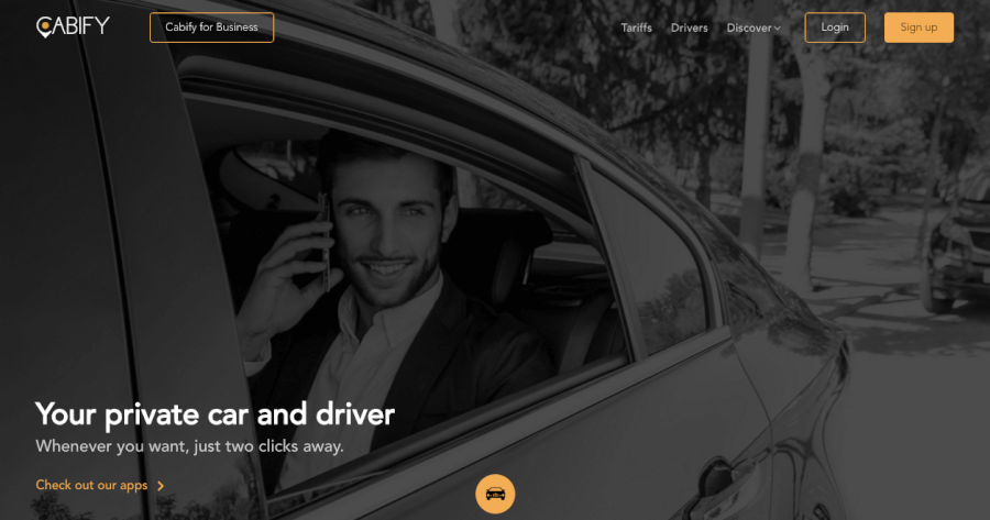 cabify pagina principal cabify imagen
