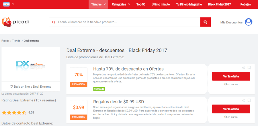 dx ofertas