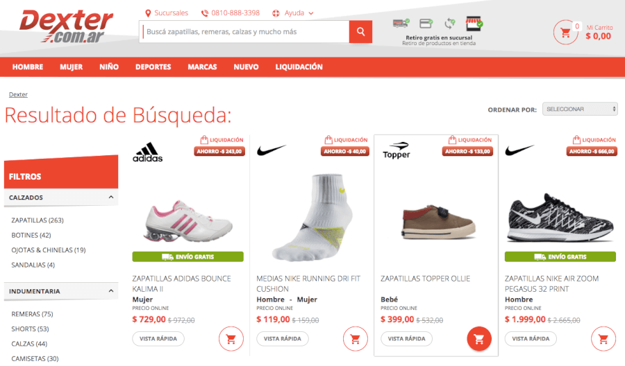 ofertas Dexter ofertas Dexter