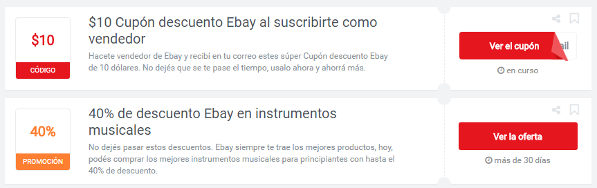 cupones Ebay cupones Ebay