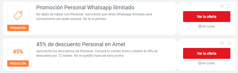 cupones Personal cupones Personal