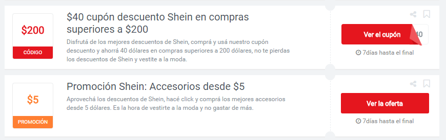 cupones Shein cupones Shein