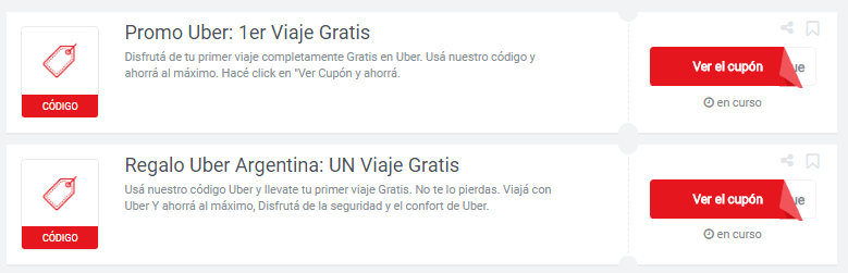 cupones UBER cupones UBER