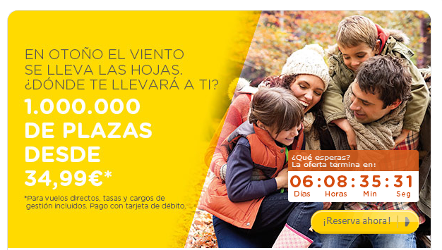 Ofertas de vuelos baratos Busca, compra y vuela usando codigos descuento Vueling