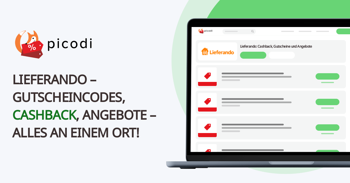 Lieferando Gutschein Februar 2025 Picodi Österreich