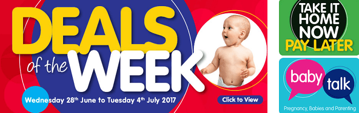 Deals at Baby Bunting