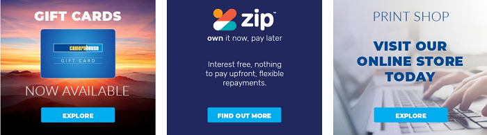 Services at Camera House