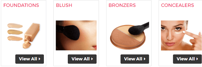 Make up products at Cosmetic Capital