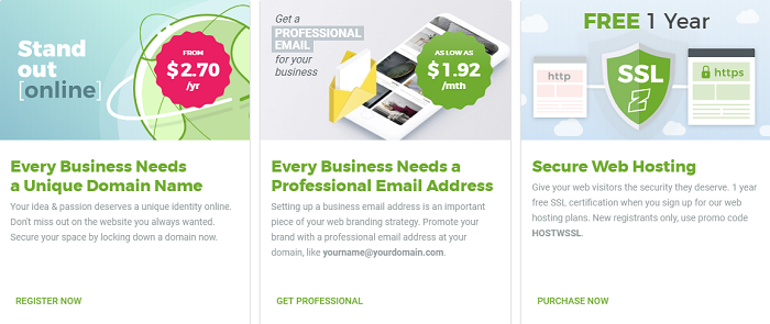 Services from Crazy Domains