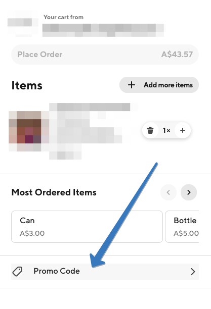 How you use a DoorDash promo code