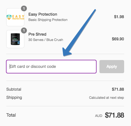 How to use Elite Supps discount code