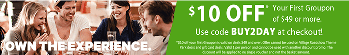 Groupon ad Promo codes at Groupon