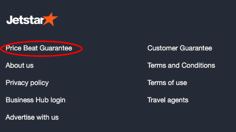 Fantastic offers at Jetstar Jetstar menu