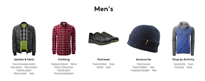 Men's collection