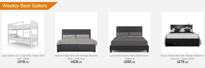 Find the bestselling products