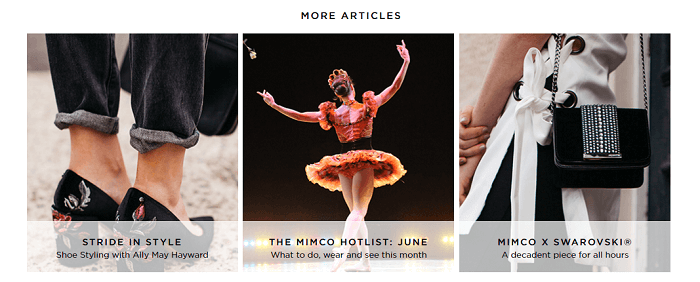 Read the Mimco's blog