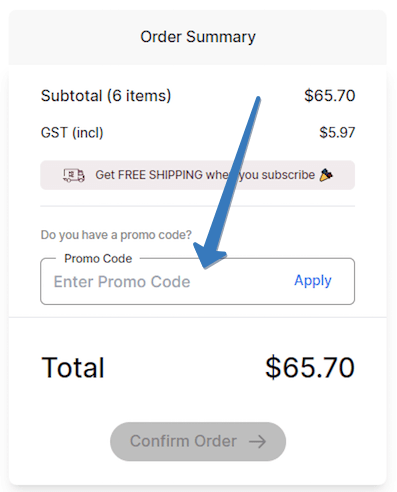 How to use My Muscle Chef promo code