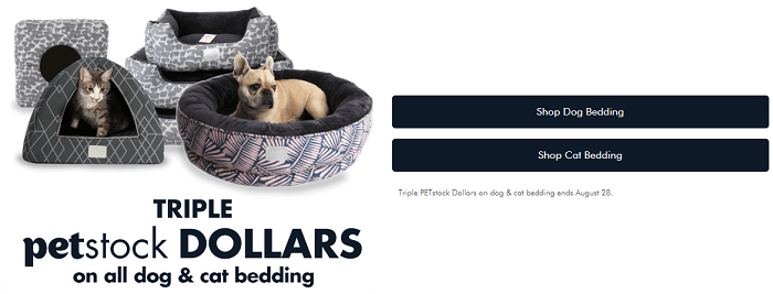 Bedding accessories at Petstock