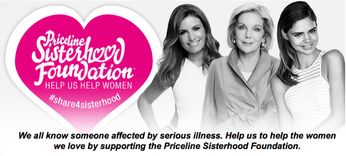 Priceline Sisterhood Charity