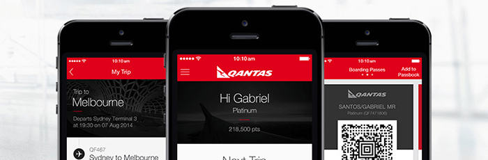 Qantas for mobile phones Qantas Mobile App