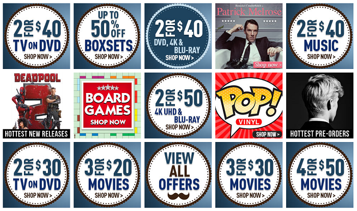 Fantastic promos at Sanity