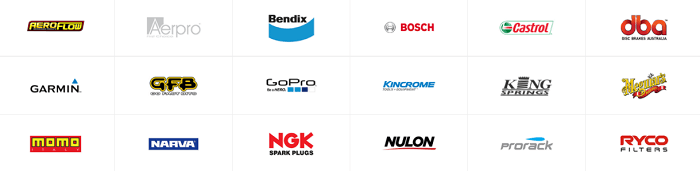 Best known brands at Spares Box