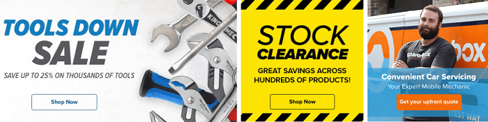 Services available at Spares Box