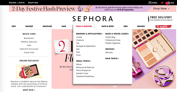 Sephora.com coupon code