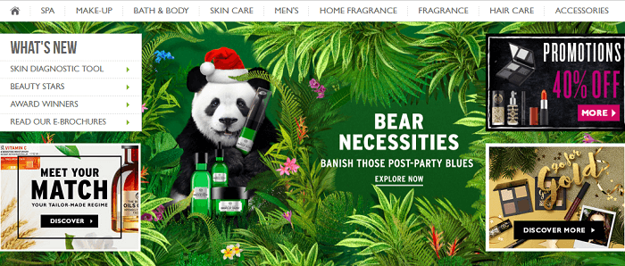 New products at The Body Shop New products at The Body Shop