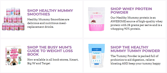Explore The Healthy Mummy's website