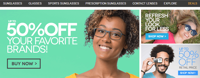 Check out Vision Direct's website