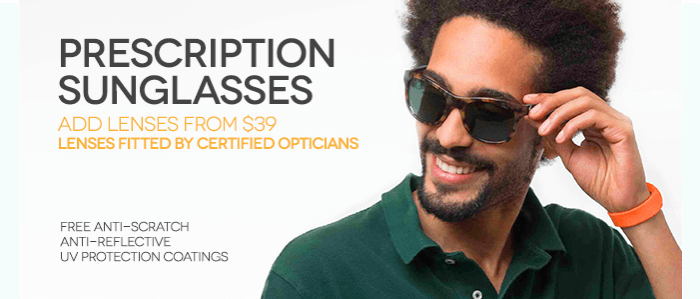 Prescription sunglasses