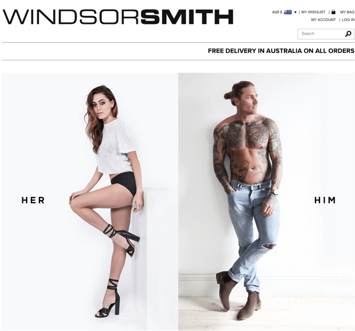 Windsor Smith front page