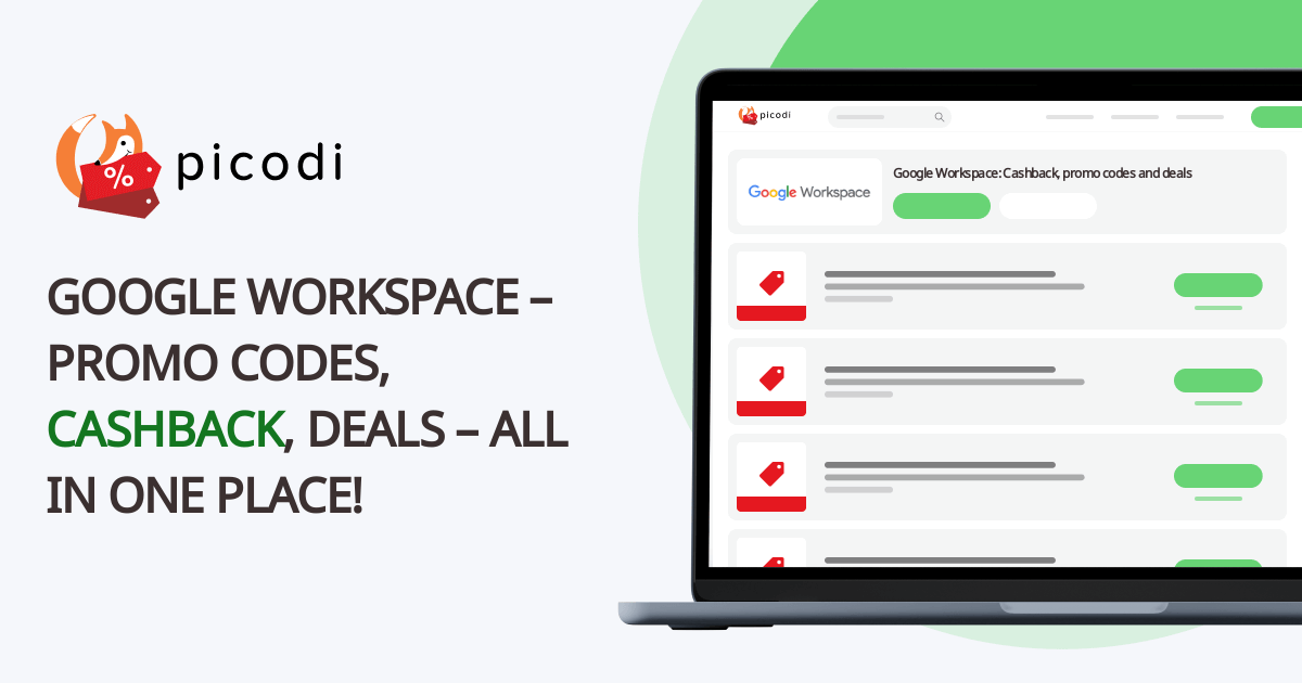 Google Workspace promo code March 2025 Picodi Australia