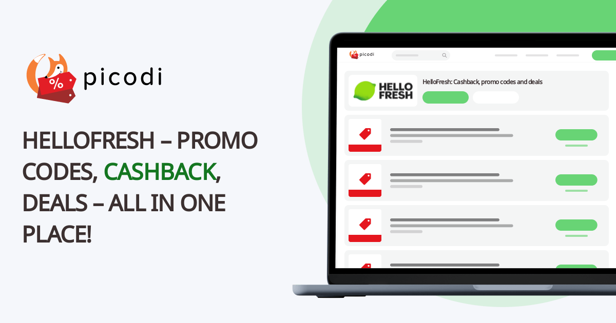 HelloFresh discount code September 2024 Picodi Australia