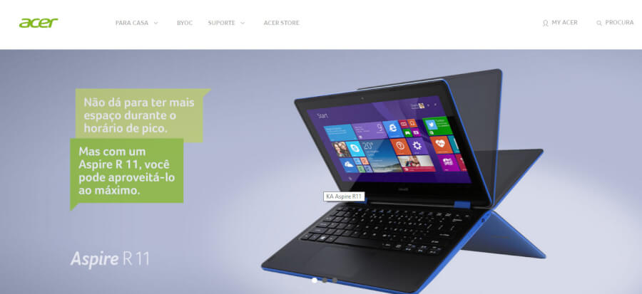 Acer Página Inicial