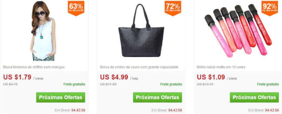 Imagem promocional AliExpress Imagem promocional AliExpress