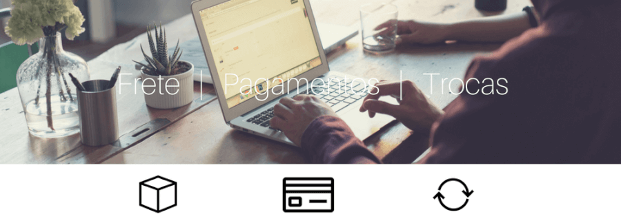 Frete e pagamentos