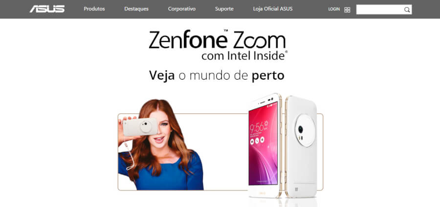 Asus Página Inicial