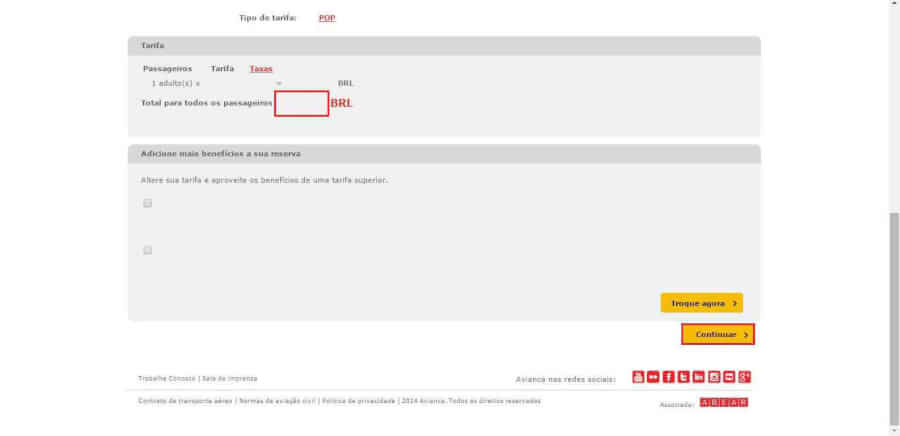 Imagem site Avianca Imagem site Avianca