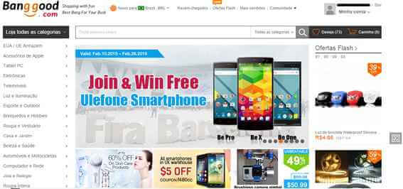 Promoção site BangGood Promoção site BangGood